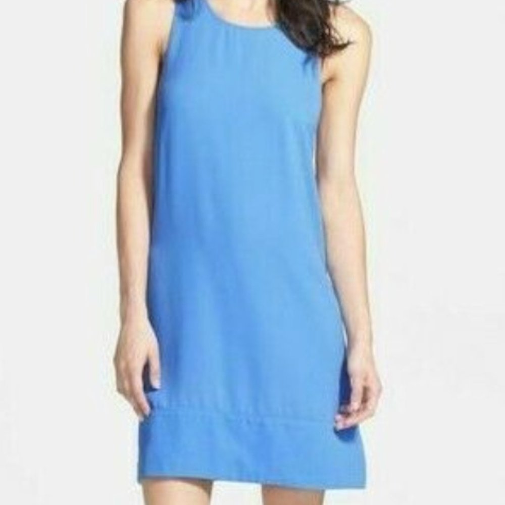 LEITH | Light Blue Shift Dress